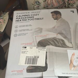 sharper image foot massager heated